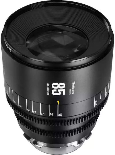 7artisans Full Frame Φωτογραφικός Φακός Infinte Cine 85mm T2.1 PL Σταθερός Μαύρος