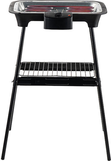 Muhler With Legs Electric Grill Grill 2000W with Adjustable Thermostat 37cmx21cmcm