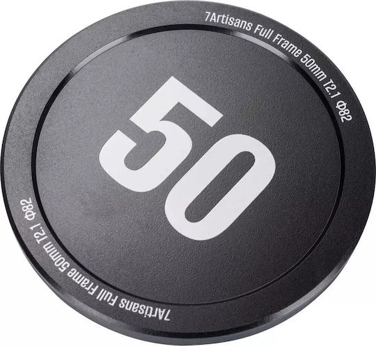 7artisans Full Frame Φωτογραφικός Φακός INFINTE Cine 50mm T2.1 PL Σταθερός Μαύρος