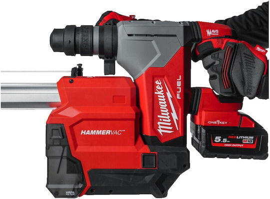 Milwaukee ONEFPHXDEL-552C Impact Demolition Hammer Battery Brushless 18V 2x5.5Ah with Chuck SDS Plus 4933478498
