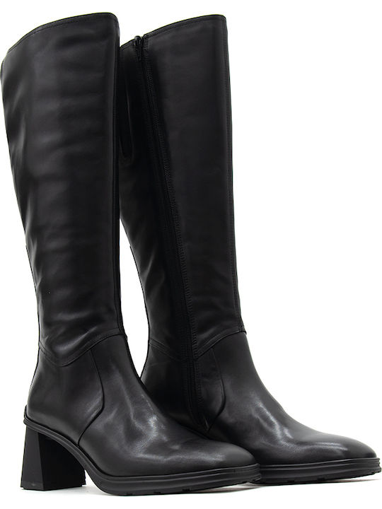 Janine Leather Women's Black Boots