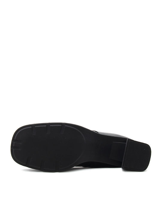 Janine Leather Women's Black Boots