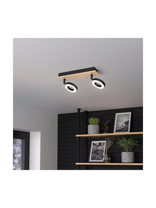 Eglo LED Warm White Spot in Brown Color