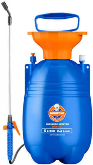 Wadfow Pressure Sprayer with Capacity 5lt 2.5bar in Blue color