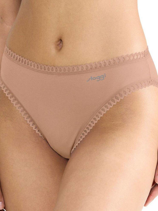 Βαμβακερά Women's Slip 3Pack Chocolate