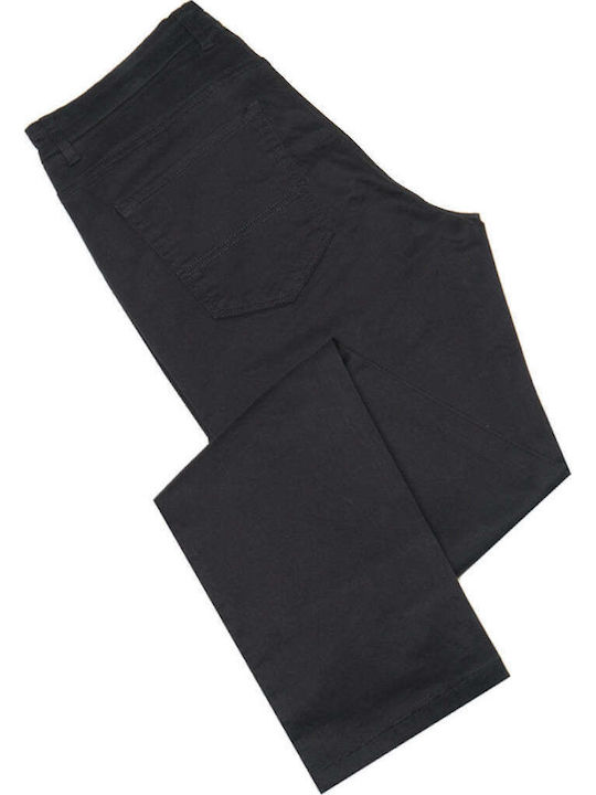 Men's Trousers Elastic Black