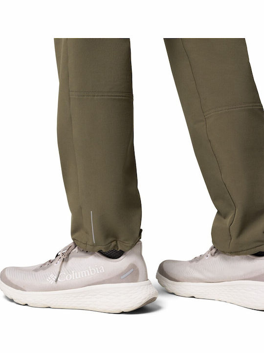 Pant Trousers Elastic Khaki
