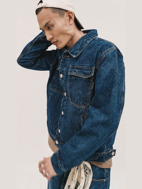Geacă Denim Albastră