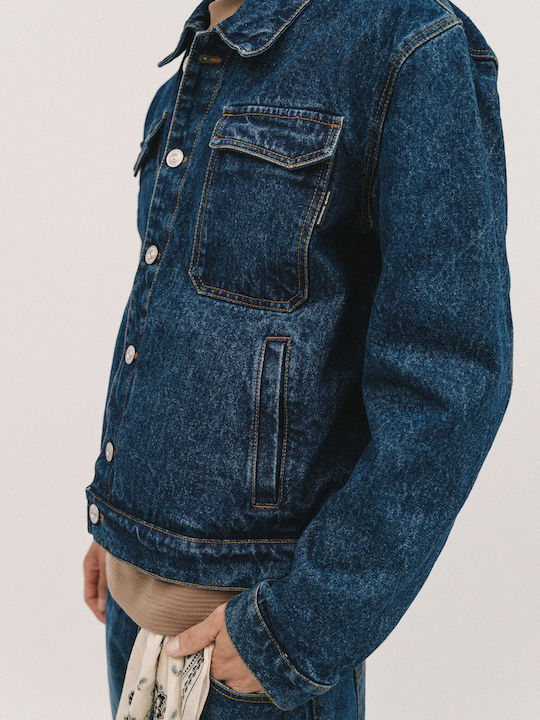Geacă Denim Albastră