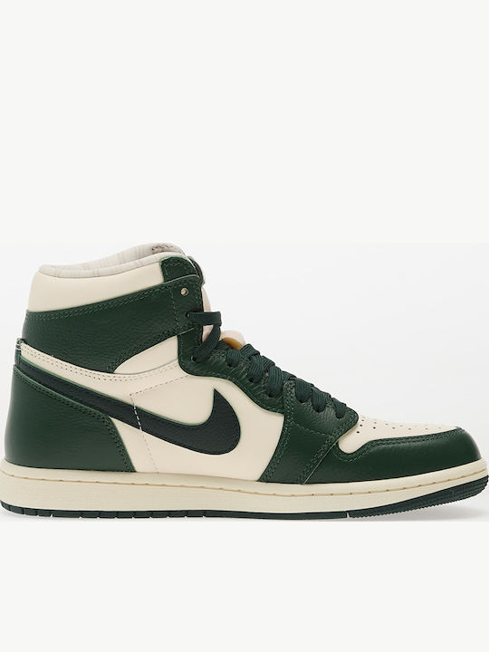 Air  1 Retro High Og Damen Stiefel Grün