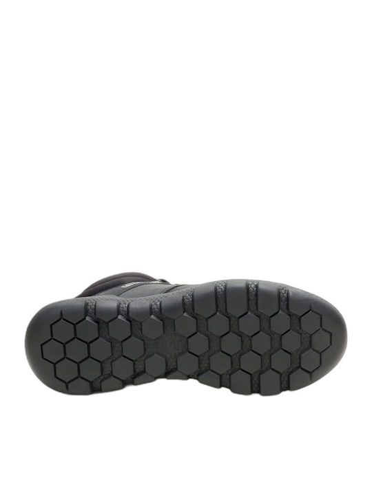 Leather Black Men's Boots