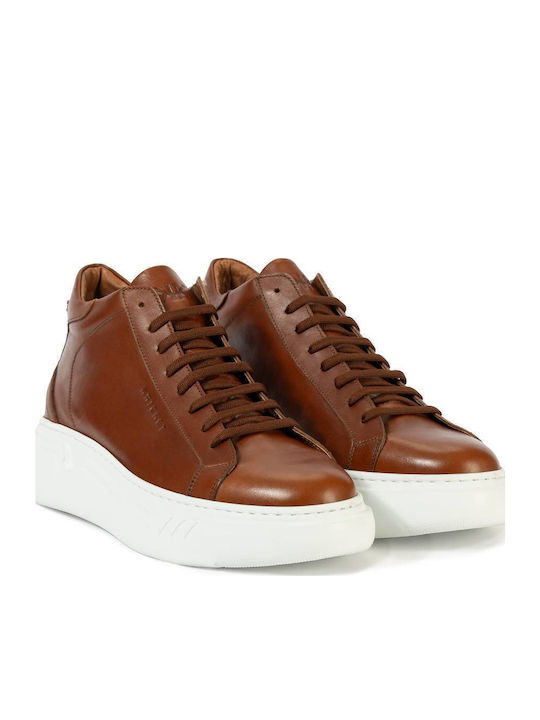Leather Tabac Brown Men's Boots Anatomical