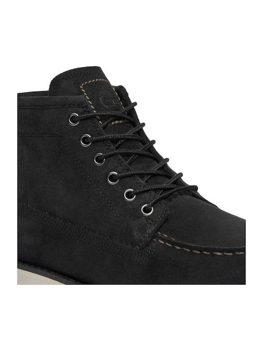 Britton Mills Suede Black Men's Boots