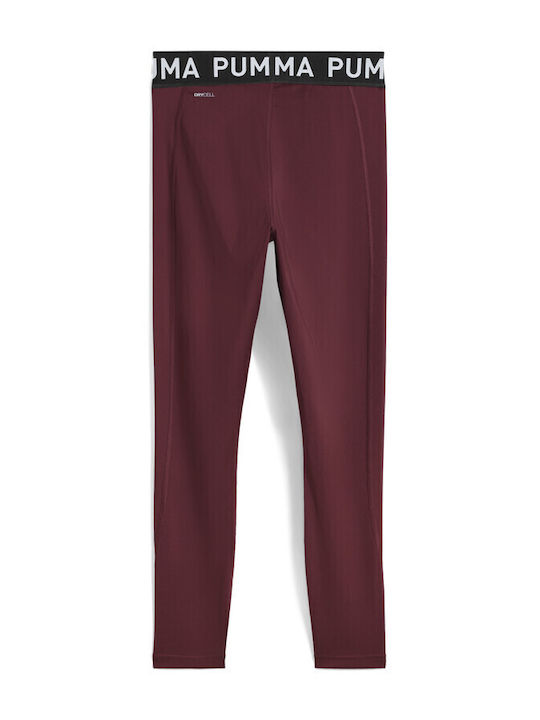 W Strong Schulung Frauen Lang Leggings Hochgeschnitten Colorblock