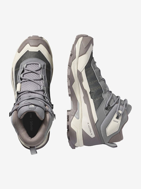 Salomon X Ultra 5 Mid Women's Hiking Gore-Tex Purple