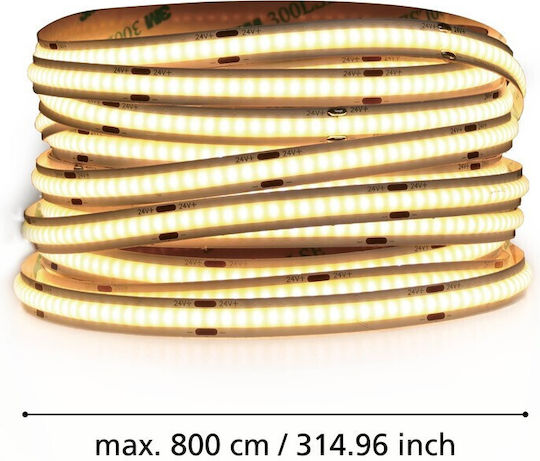 Eglo Bandă LED Alb Cald Lumină Tip COB