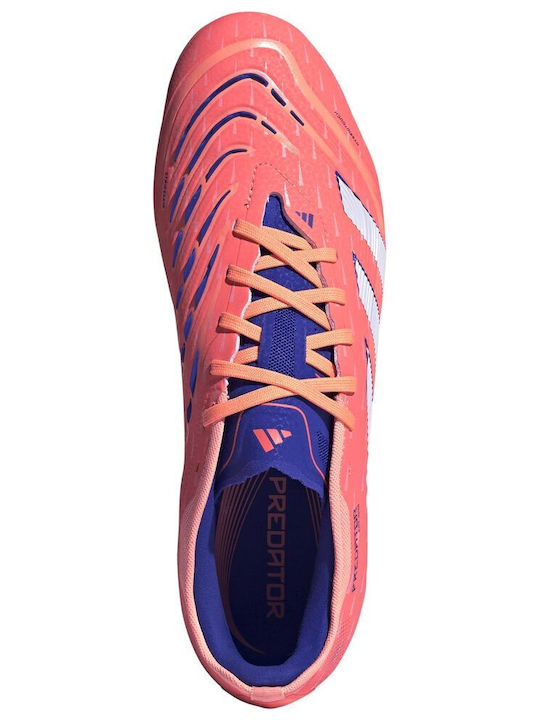 adidas Predator Pro MG Football Shoes with Cleats Orange