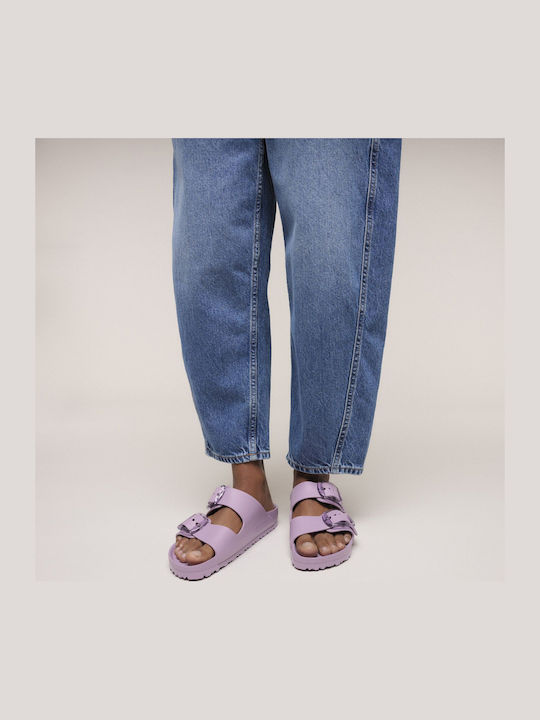 Flip Flops In Sandal Style In Purple Colour