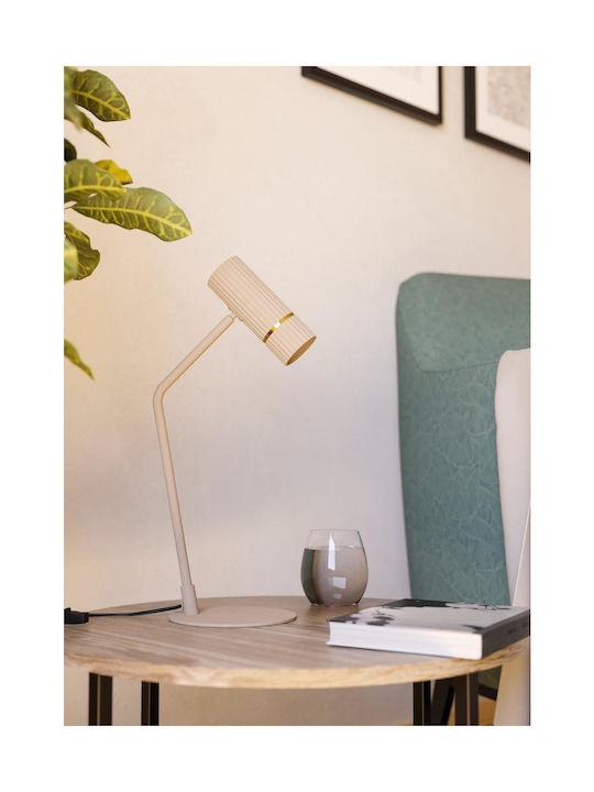 Eglo Office Lamp for Socket GU10 in Beige Color