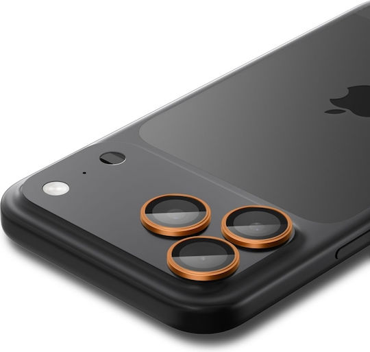 Spigen Optik Pro Glas.tr ”ez Fit” Camera Protector 2-pack Iphone 14 Pro Max 15 Pro Max 16 Pro Max 17 Pro Max Orange