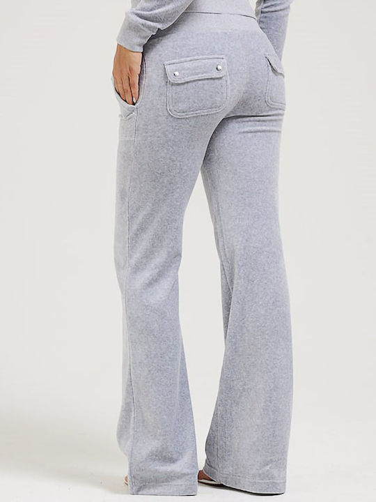 Damen Stoff Hose Silver Marl