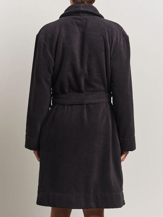 Calvin Klein Winter Herren-Robe Black Calvin Klein Winter Herren-Robe Black