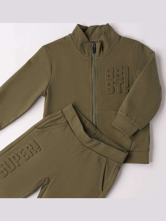 Kids Sweatpants Set Green