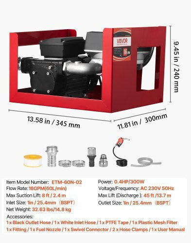 Vevor Transfer Pump