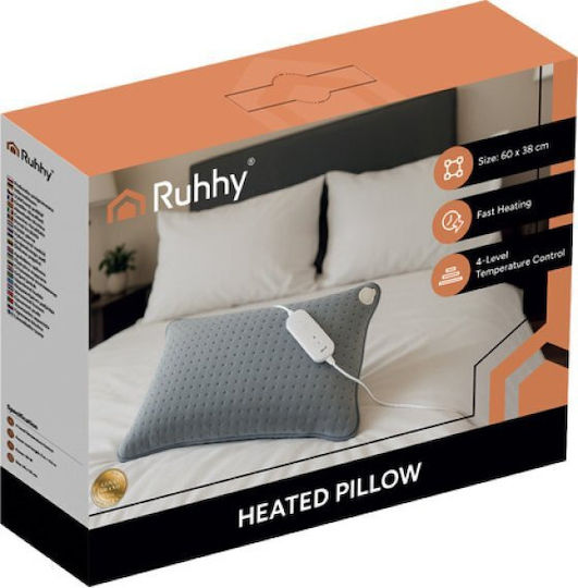 Ruhhy Pillow Heating Pad Gray 60x38cm