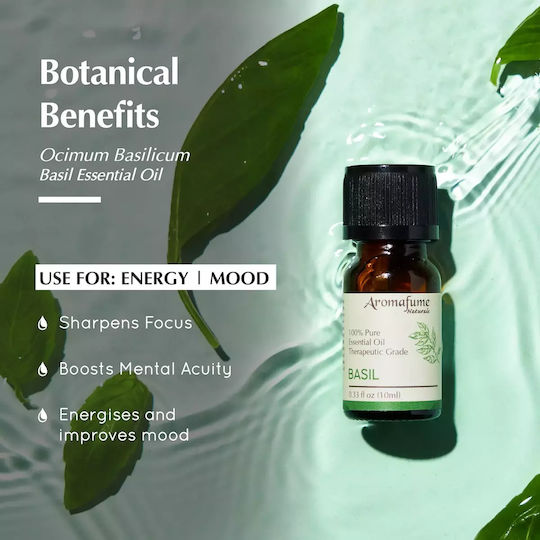 Natural Basil Essential Oil 10ml