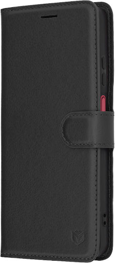 Techsuit Folio Wallet Δερμάτινο / Σιλικόνης Μαύρο (Moto G05 / E15)