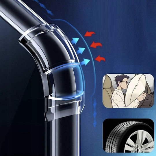 Techsuit Power Stoßstange Silikon Transparent (Moto G86)