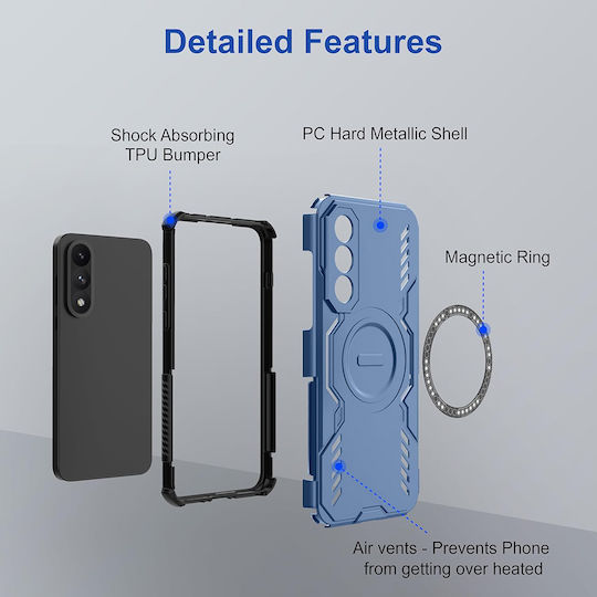 Techsuit Back Cover Πλαστικό Μπλε (OnePlus Nord 5)