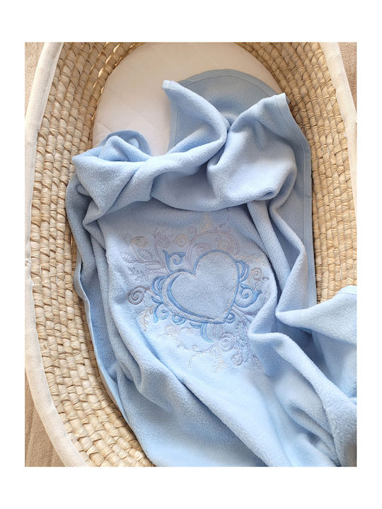 My Sweet Baby Blanket Fleece Light Blue