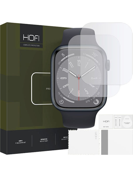 Hofi Hydroflex Pro+ 2-Pack Screen Protector για το Apple Watch 45mm 2τμχ
