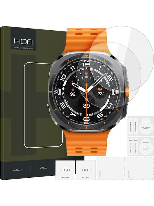 Hofi Glass Pro+ Tempered Glass για το Galaxy Watch Ultra 2τμχ