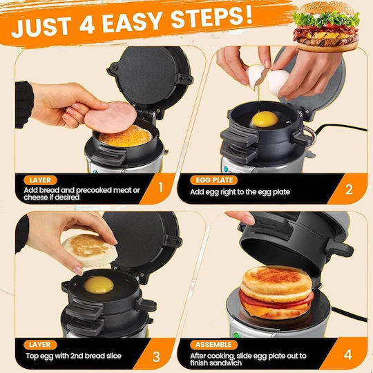 Raf R.666g Hamburger Maker 600W