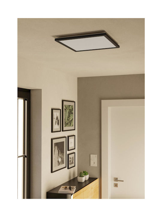 Eglo Outdoor Ceiling Light with Integrated LED in Black Color 901456