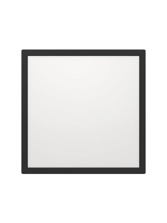 Eglo Outdoor Ceiling Light with Integrated LED in Black Color 901456
