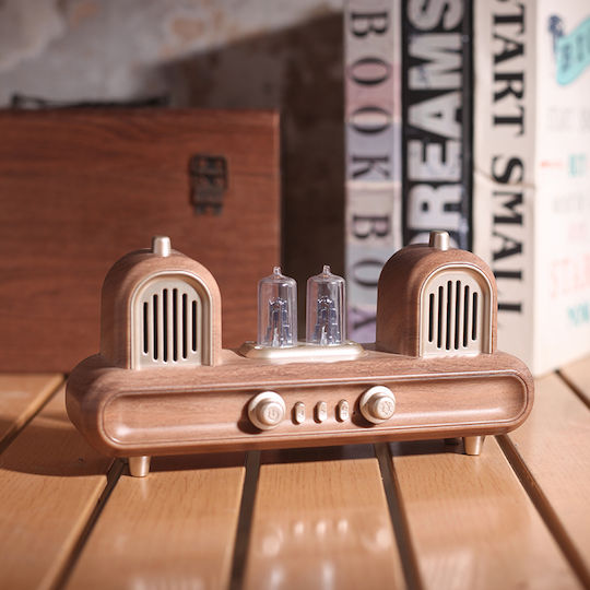 Old Street Audio AS33 Vintage Retro cu Bluetooth și USB Maro