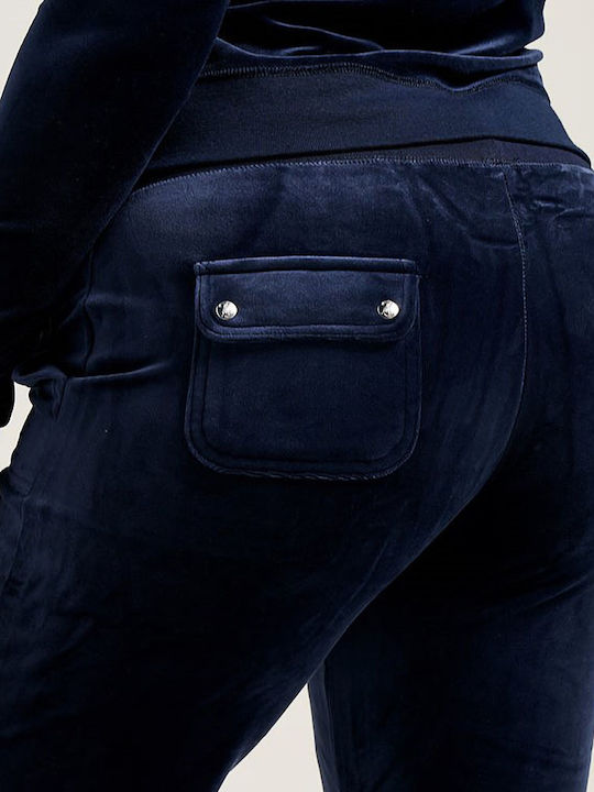 Pantaloni de Trening Catifea Night Sky