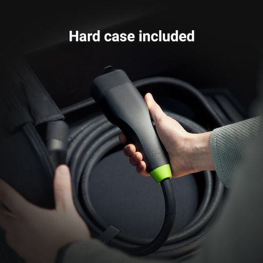 Green Cell Three-Phase Charging Cable 5m Type 2 - Type 2 EVKABGC03