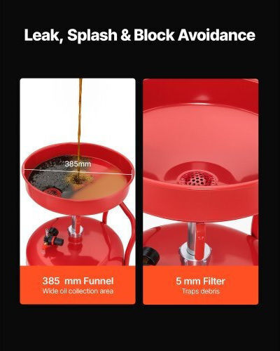 Vevor Manual Oil Can with 95 Liter Capacity