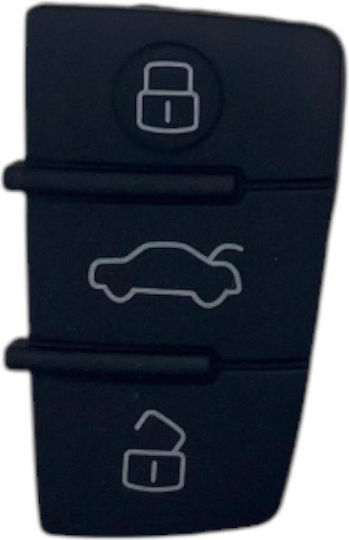 Remote Key Rubber Spare Part Audi 3 Buttons