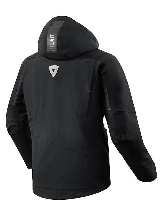 Rev'IT Component 3 H2O Cordura Herren Jacke Winter Schwarz