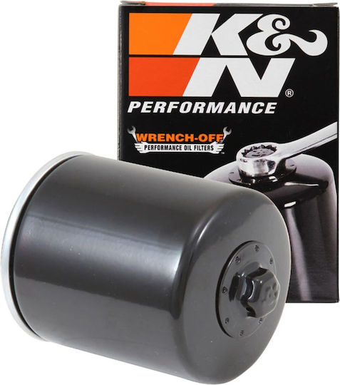 K&N Motorcycle Oil Filter for Harley Davidson 84-98(NU) Softail 80-98(NU) FLT 82-94(NU) FXR L84-22 XL 08-12(NU) XR1200 97-02(NU)