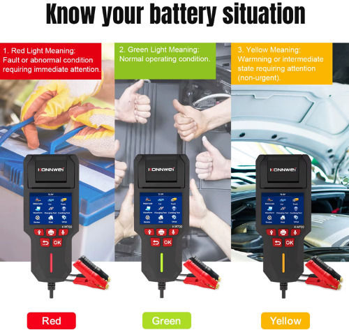 Konnwei Fahrzeugdiagnosewerkzeug Digital OBD 2 mit mit Kabel