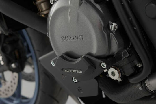 SW-Motech Motorcycle Engine Cover Protector Black
