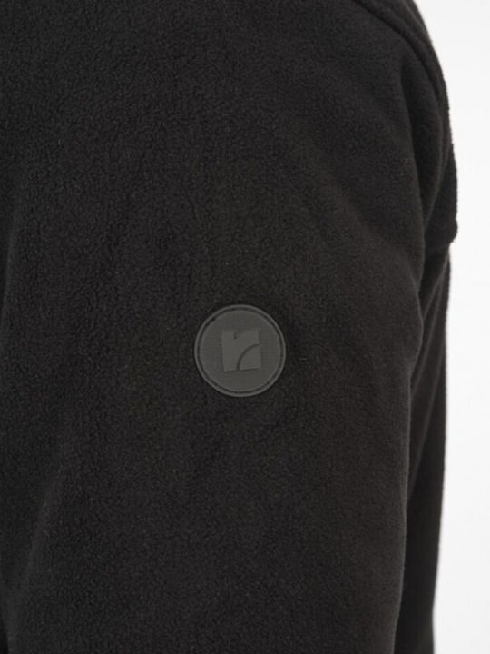 Herren Fleecejacke Black