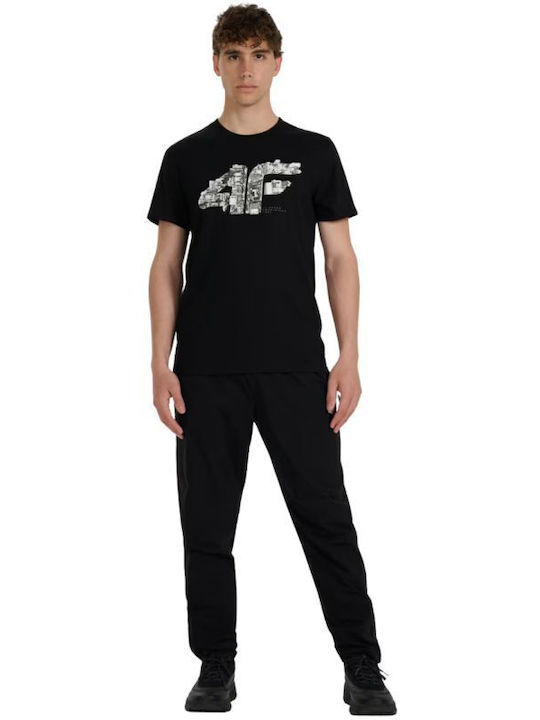 T-shirt Μαύρο